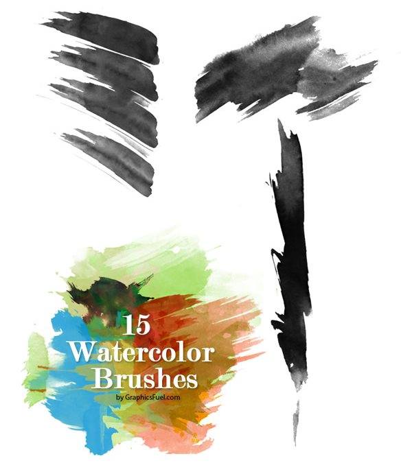 photoshop watercolor brushes