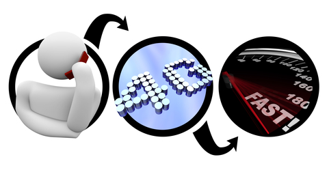 4G - Person on Smart Phone Fast Communications 4G - Person on Smart Phone Fast Communications