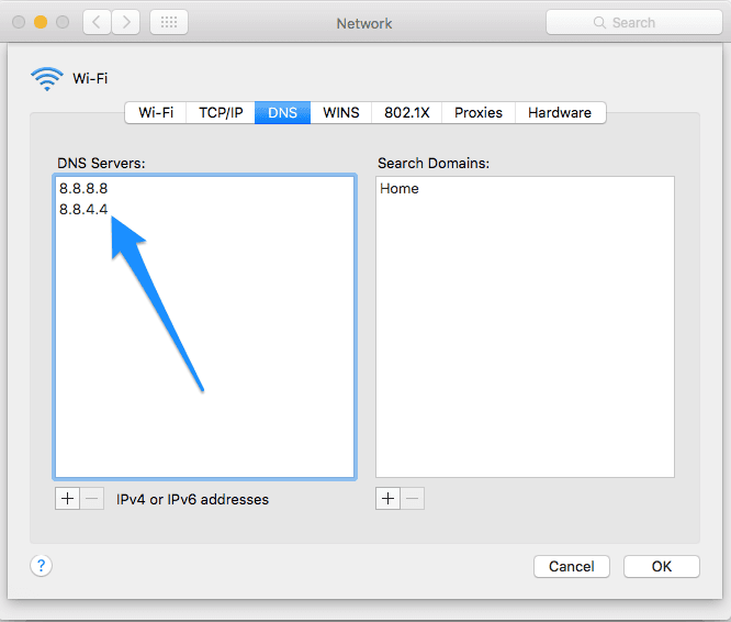 Add Google DNS-1 Add-Google-DNS-1