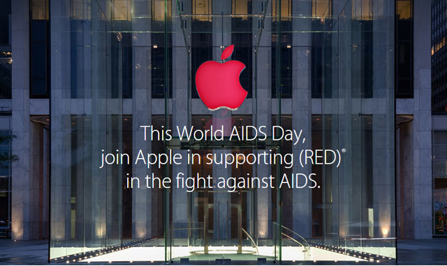 Apple aids AIDS fight Apple aids AIDS fight