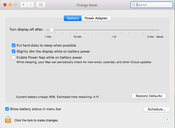Energy Saver Energy Saver