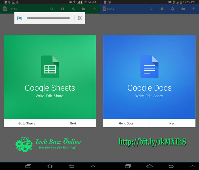 Google Launches Standalone Apps: Docs And Sheets For iOS And Android Google Launches Standalone Apps: Docs And Sheets For iOS And Android