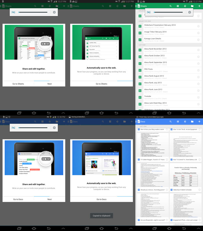 Docs And Sheets For iOS And Android Docs And Sheets For iOS And Android