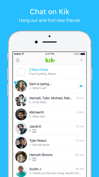Kik messenger chat Kik messenger chat