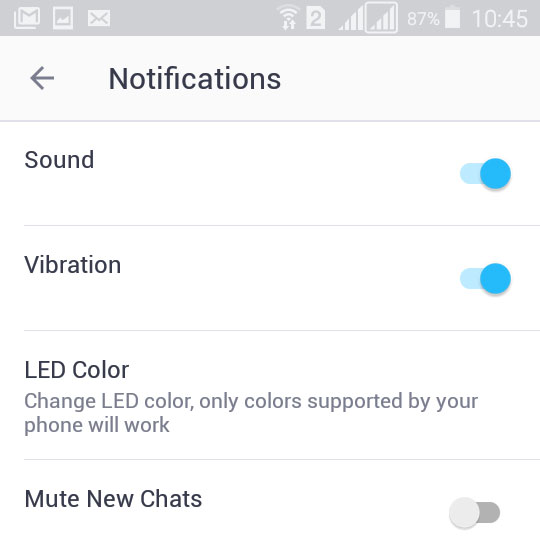 Kik notification Kik notification