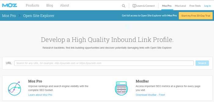 OpenSiteExplorer OpenSiteExplorer