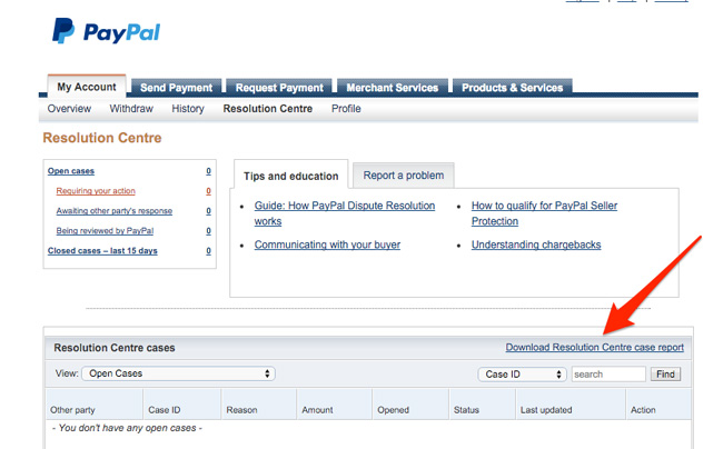 Resolution Centre Resolution Centre