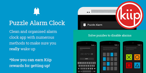 Puzzle alarm clock Puzzle alarm clock