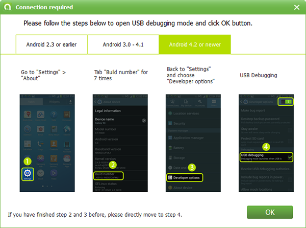 android 4.2 or newer usb debugging android 4.2 or newer usb debugging