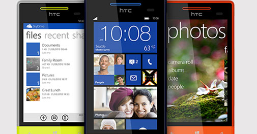HTC Windows 8X phone HTC Windows 8X phone