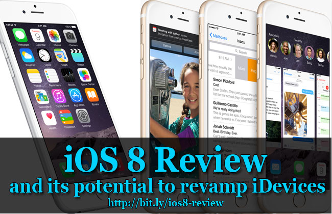 iOS 8 Review and its potential to revamp iDevices iOS 8 Review and its potential to revamp iDevices