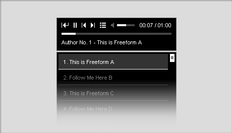 Chameleon HTML5 audio player Chameleon HTML5 audio player
